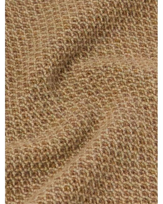Loro Piana Natural City Birdseye Baby Cashmere Sweater for men