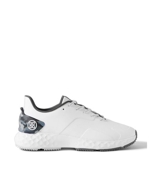 G/FORE White Mg4 Rubber-trimmed Coated-mesh Golf Shoes for men