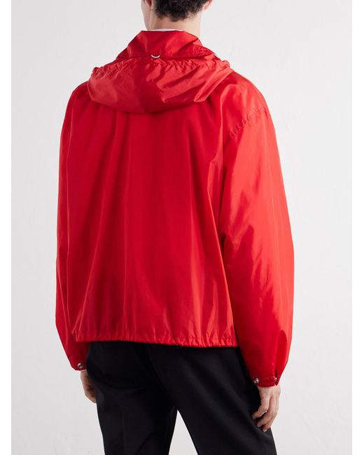 Totême  Red Shell Hooded Jacket for men