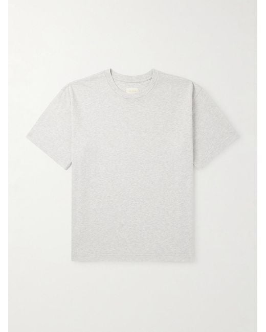 Aimé Leon Dore White Logo-Print Cotton-Jersey T-Shirt for men
