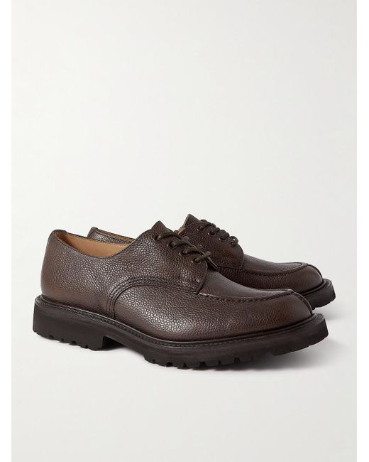 Tricker's Kilsby Oxford-Schuhe aus vollnarbigem Leder in Brown für Herren