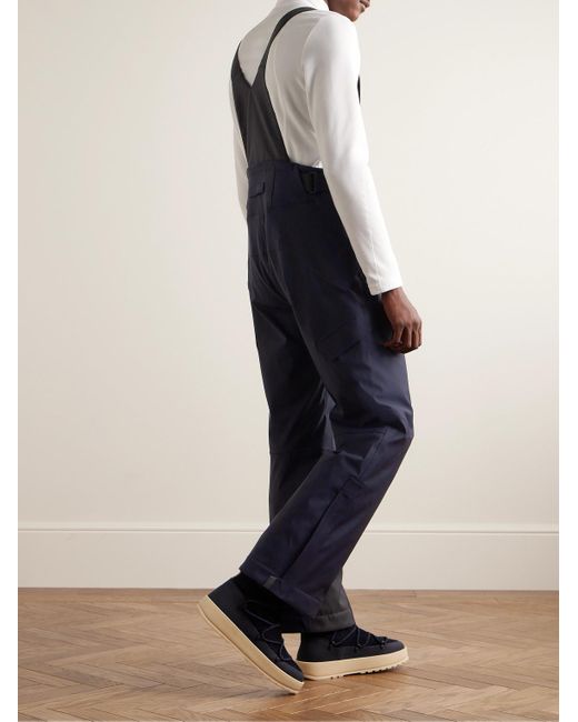 Loro Piana Blue Lech Straight-leg Padded Storm System® Virgin Wool-blend Ski Salopettes for men