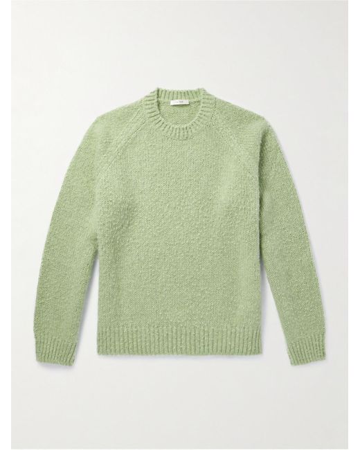 The Row Green Bruno Cashmere Sweater for men
