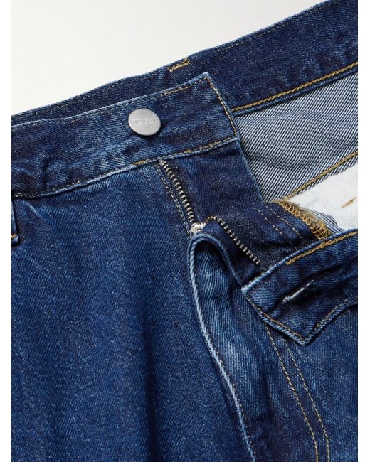 Carhartt Blue Landon Wide-leg Denim Shorts for men