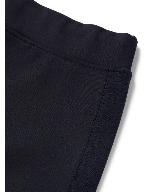 Loro Piana Blue Holburn Tapered Stretch Wish Virgin Wool Sweatpants for men