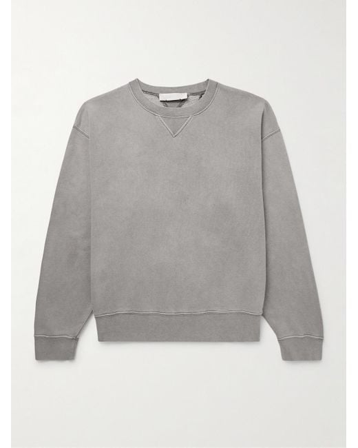 Our Legacy Gray Perfect Cotton-jersey Sweatshirt for men