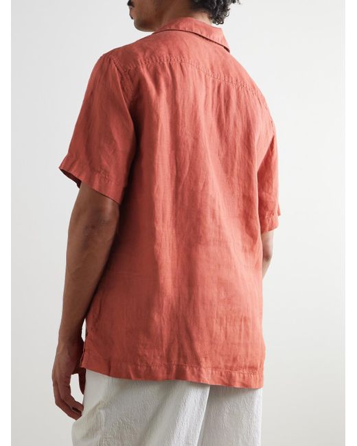Camicia di Frescobol Carioca in Red da Uomo