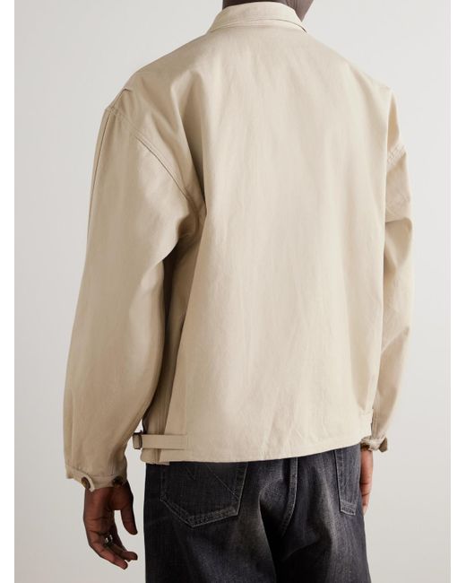 Kapital Natural Kayak Paw-Paw Cotton-Canvas Blouson Jacket for men