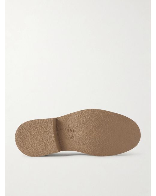 Mr P. Brown Suede Desert Boots for men