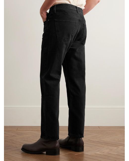 Agolde Black 90's Straight-Leg Jeans for men