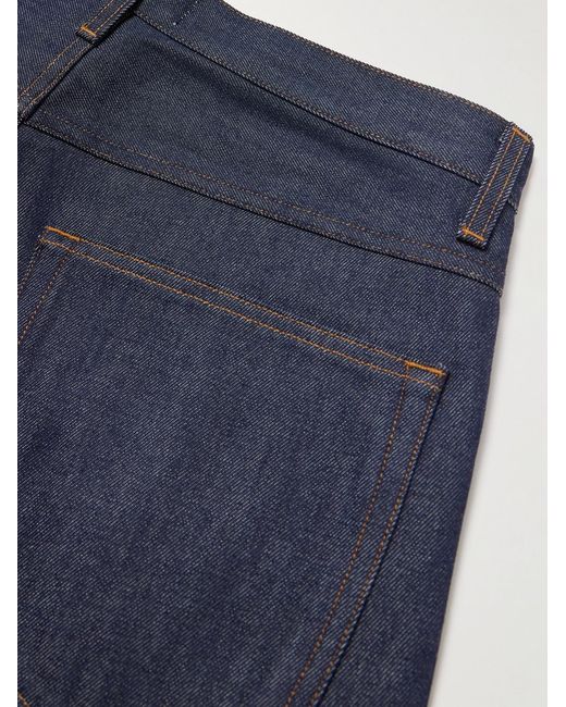 Agolde Blue Fusion Wide-Leg Denim Shorts for men