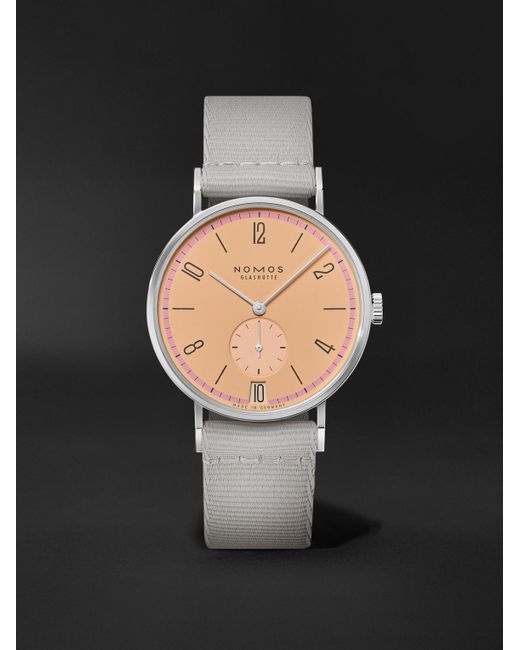 Orologio A Carica Manuale 37,5 Mm di Nomos in Black da Uomo