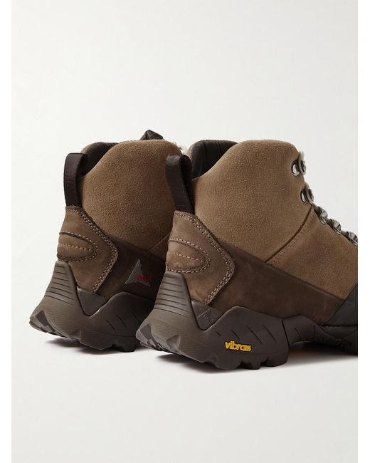 Roa Brown Andreas Suede Hiking Boots for men