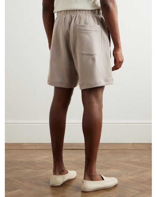 Shorts A Gamba Dritta di STÒFFA in Natural da Uomo