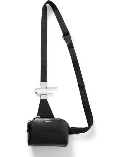 Antigona Mini Leather Tote in Black - Givenchy