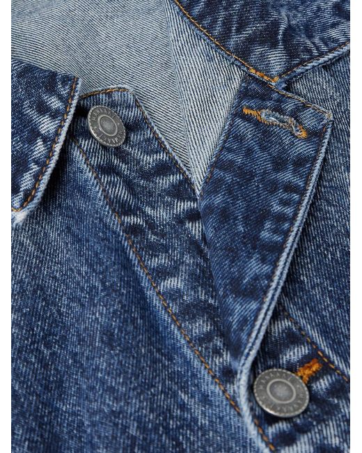 MANAAKI Blue Toi Denim Jacket for men