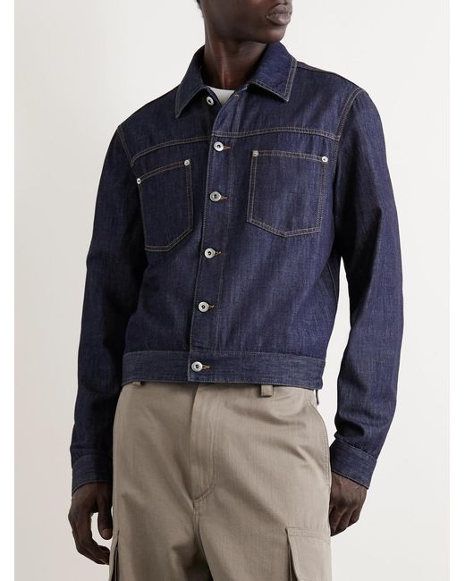 Bottega Veneta Blue Denim Jacket for men