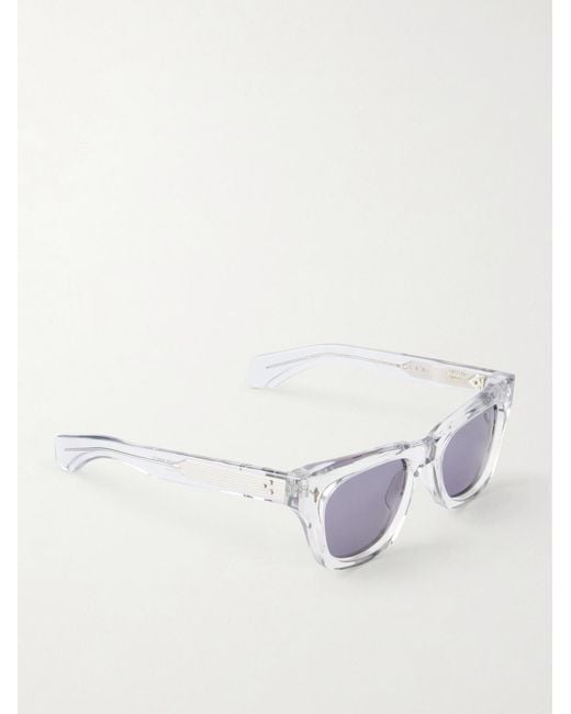 Jacques Marie Mage Metallic Dealan Square-frame Acetate Sunglasses for men