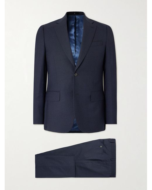 Paul Smith Blue Brierley Slim-fit Wool Suit for men