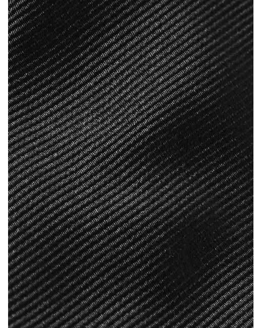 Saint Laurent Black 5Cm Silk-Twill Tie for men