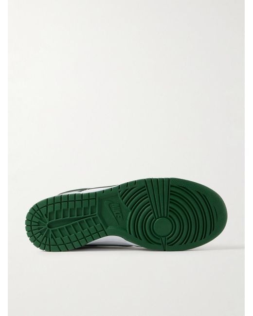 Nike Dunk Low Sneakers aus Leder in Green für Herren