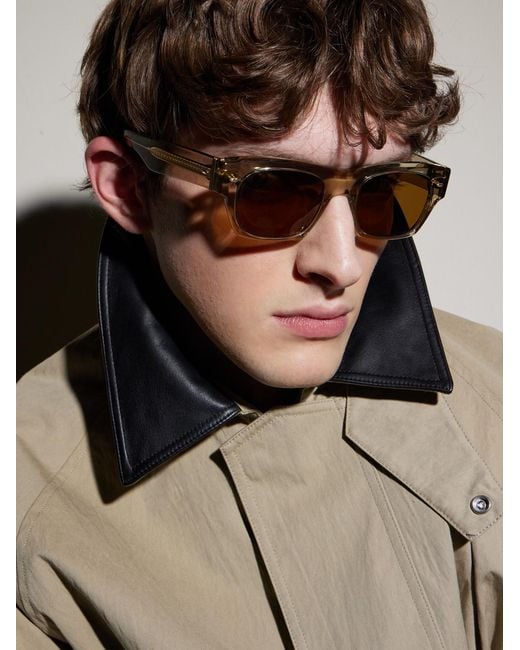 Oliver Peoples Natural Kasdan Acetate Sunglasses for men