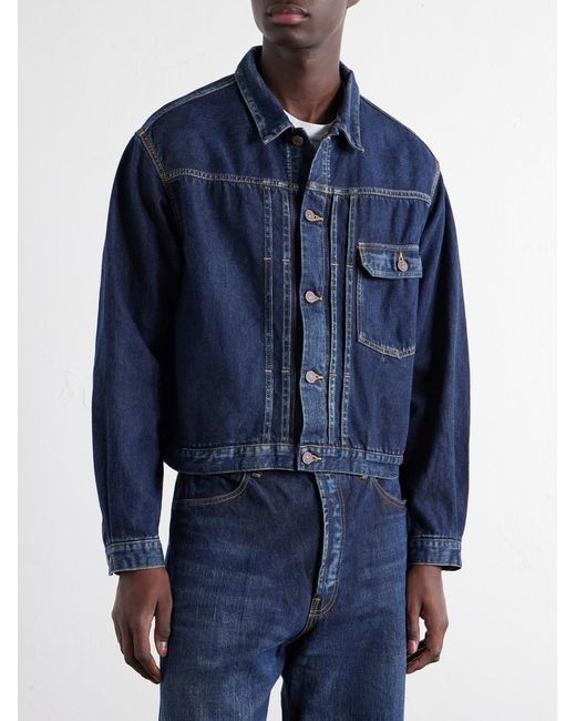 Visvim Blue Denim Jacket for men
