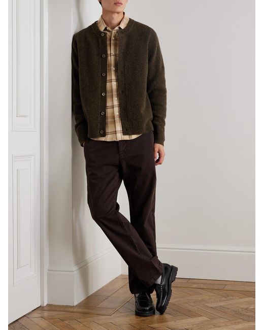 NN07 Green Jasper 6683 Wool-Blend Cardigan for men