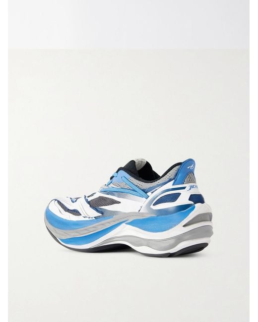 Balenciaga Blue Jet Rubber Sneakers for men