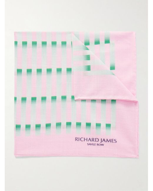 Fazzoletto Da Taschino di Richard James in Pink da Uomo