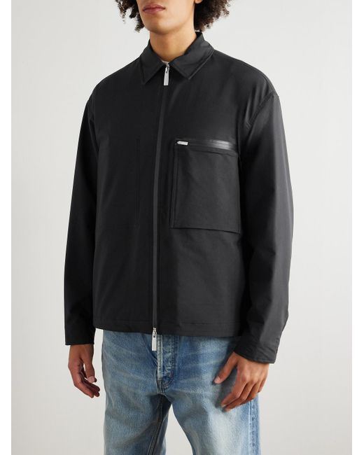 Laminar Black Shell Jacket for men