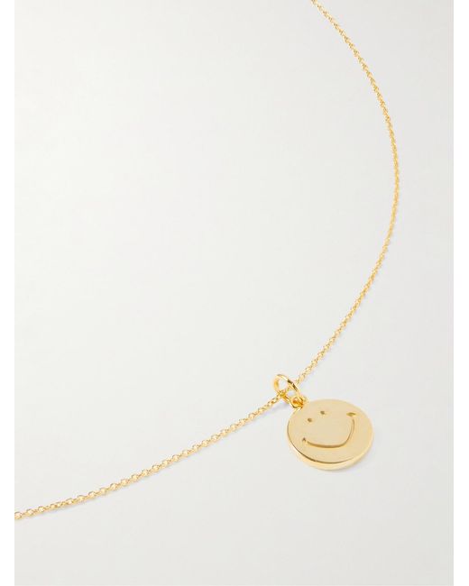 Needles White Plated Pendant Necklace for men