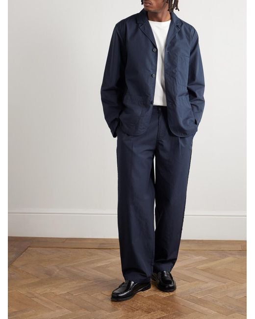 Blazer di Folk in Blue da Uomo