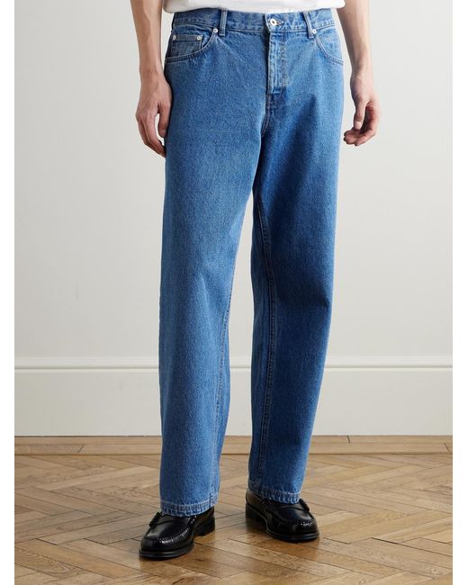 Folk Blue Straight-Leg Jeans for men