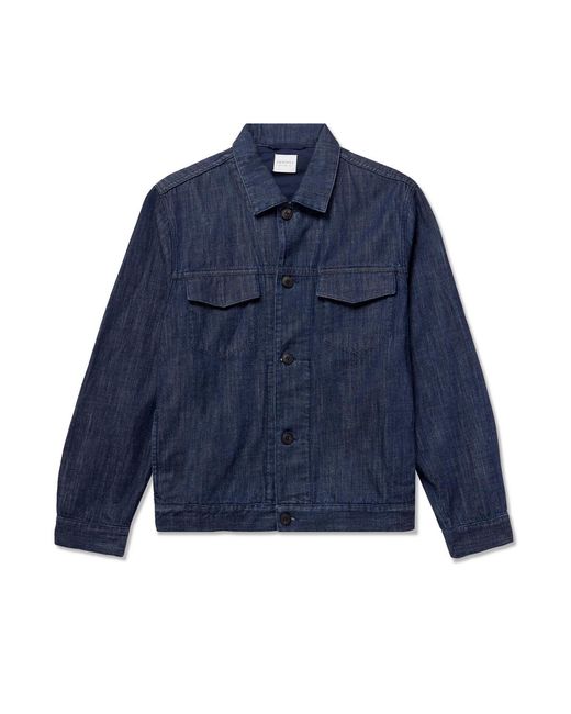 Sunspel Blue Denim Jacket for men