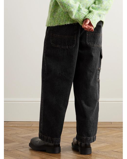 Dries Van Noten Black Wide-leg Jeans for men