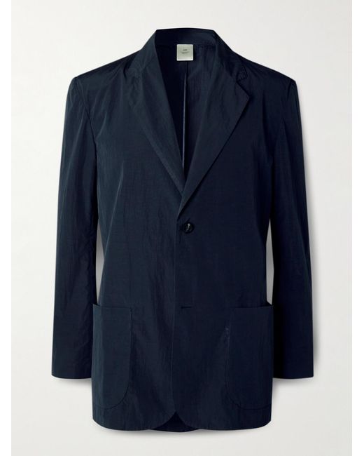 SSAM Blue Tech-shell Blazer for men