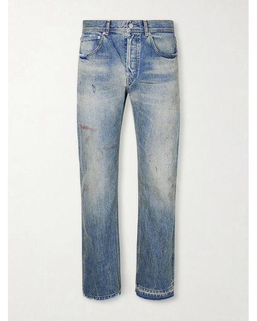 Enfants Riches Deprimes Blue Elvis Texas Slim-fit Flared Jeans for men