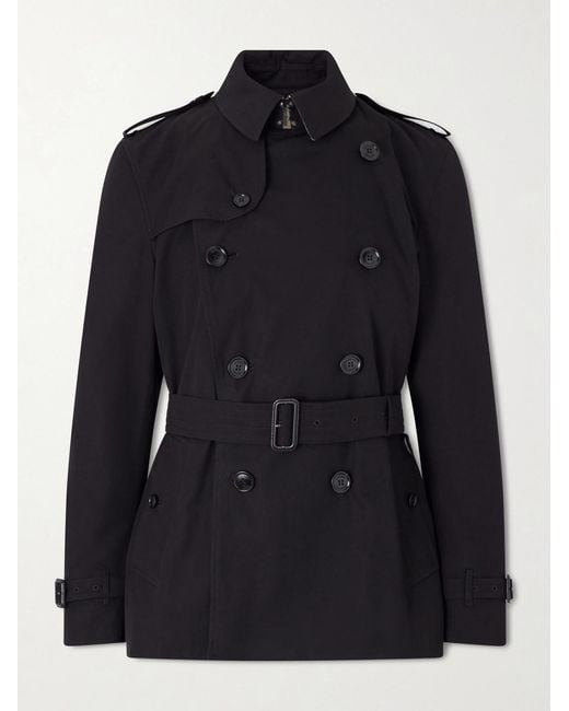 Burberry Blue Kensington Cotton-gabardine Trench Coat for men