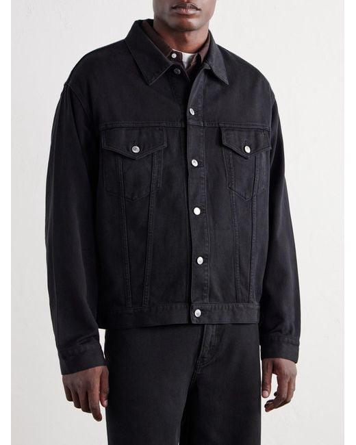A.PRESSE Blue Cotton And Silk-blend Piqué Jacket for men