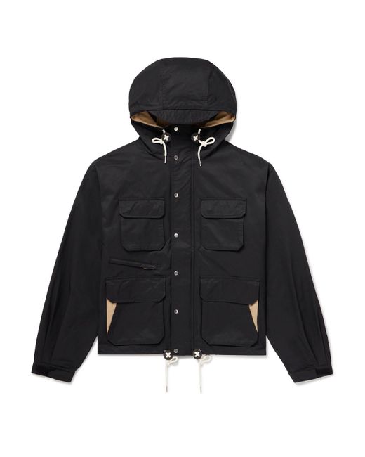 FRIZMWORKS Black Mountain Cotton And Nylon-Blend Twill Parka for men