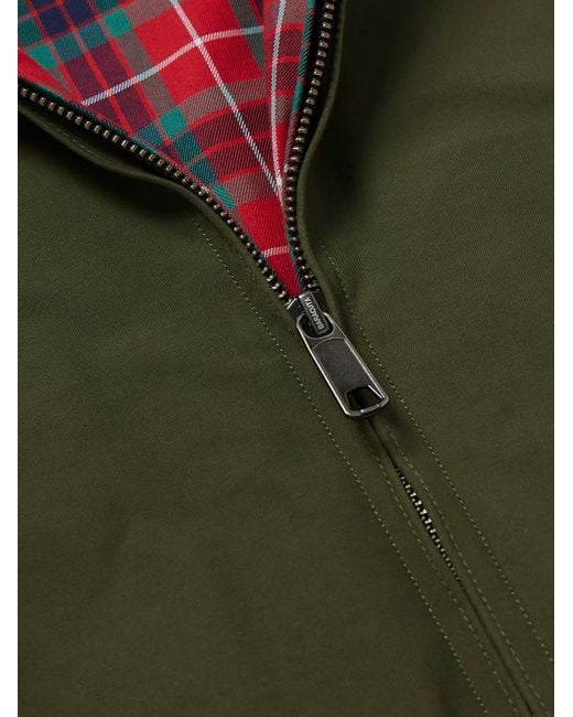 Baracuta Green G9 Shell Harrington Jacket for men