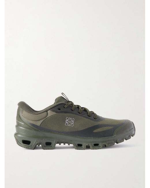 Loewe Green On Cloudventure 2.0 Rubber-Trimmed Mesh Sneakers for men