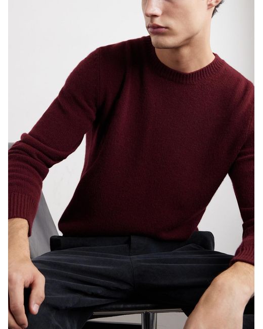 Barena Red Cashmere Sweater for men