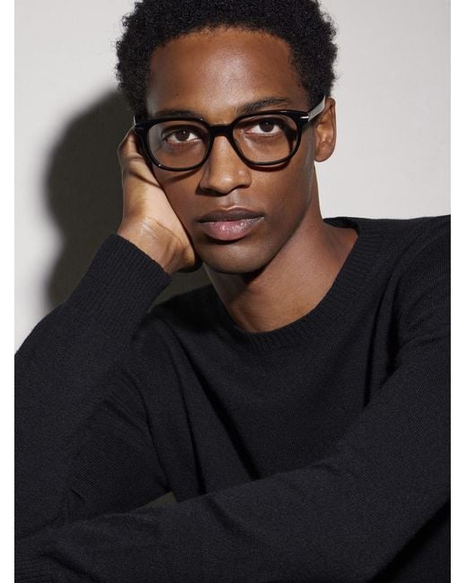 Dior DiorBlackSuitO S25l Rectangular Acetate Glasses für Herren