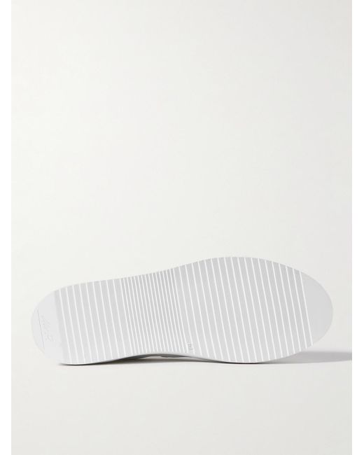 Mr P. White Larry Leather Sneakers for men