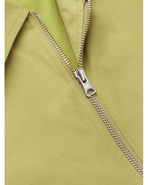 Gael Organic Cotton-Blend Jacket di NN07 in Green da Uomo