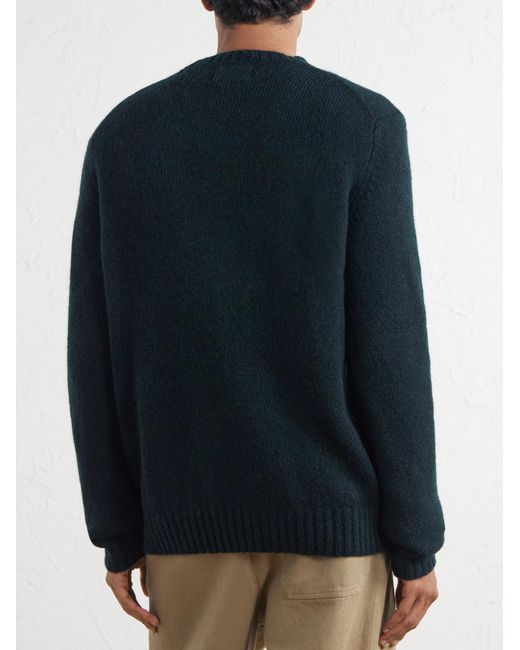 NN07 Blue Lee 6598 Merino Wool-Blend Sweater for men