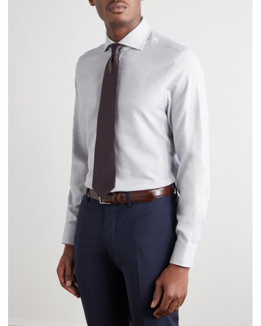 Camicia di Dunhill in White da Uomo