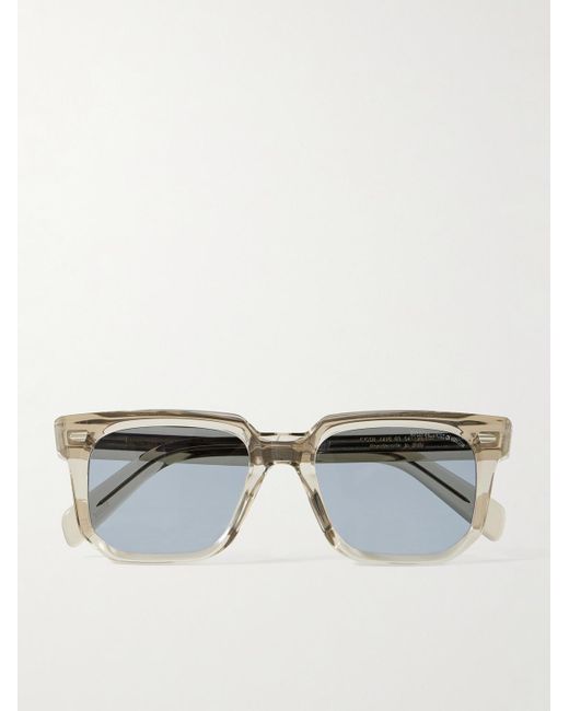 Cutler & Gross Natural 1410 D-Frame Acetate Sunglasses for men
